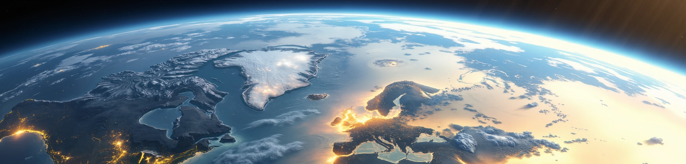 Bannière Terre vue de l'espace